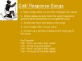 Call Response Songs PowerPoint PPT Presentation