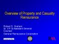 Overview of Property and Casualty Reinsurance PowerPoint PPT Presentation