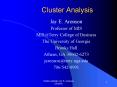 Cluster Analysis PowerPoint PPT Presentation