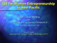 ICT for Women Entrepreneurship in AsiaPacific PowerPoint PPT Presentation