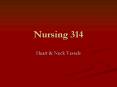 Nursing 314 PowerPoint PPT Presentation
