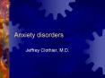 Anxiety disorders PowerPoint PPT Presentation