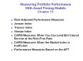 Measuring Portfolio Performance With Asset Pricing Models (Chapter 11) PowerPoint PPT Presentation