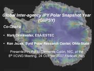 Global Interagency IPY Polar Snapshot Year