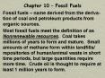 Chapter 10 Fossil Fuels PowerPoint PPT Presentation