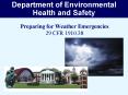 Department of Environmental Health and Safety PowerPoint PPT Presentation