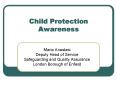 Child Protection Awareness PowerPoint PPT Presentation
