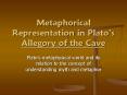 Metaphorical Representation in Platos Allegory of the Cave PowerPoint PPT Presentation