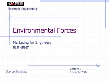 Environmental Forces