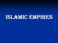 Islamic Empires PowerPoint PPT Presentation