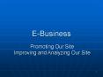 E-Business PowerPoint PPT Presentation