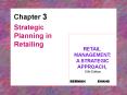 Strategic Planning in Retailing