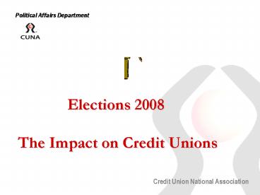 Political Affairs Department