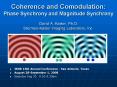 Coherence and Comodulation: Phase Synchrony and Magnitude Synchrony David A' Kaiser, Ph'D' StermanKa PowerPoint PPT Presentation