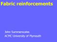 Fabric reinforcements PowerPoint PPT Presentation