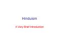 Hinduism PowerPoint PPT Presentation