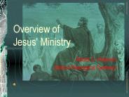 Overview%20of%20Jesus'%20Ministry