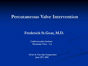 Everest IIDiscussion with Surgeons