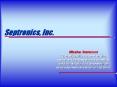 Septronics, Inc. PowerPoint PPT Presentation