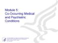 Module 5: CoOccurring Medical and Psychiatric Conditions PowerPoint PPT Presentation