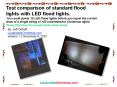 Test comparison of standard flood lights with LED flood lights' PowerPoint PPT Presentation