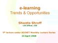 e-learning Trends PowerPoint PPT Presentation