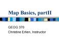 Map Basics, partII PowerPoint PPT Presentation