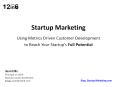 Startup Marketing PowerPoint PPT Presentation