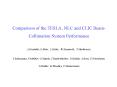 Comparison of the TESLA, NLC and CLIC BeamCollimation System Performance A'Drozhdin, G'Blair, L'Kell PowerPoint PPT Presentation