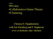 Christos H' Papadimitriou