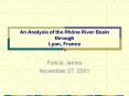 An Analysis of the Rhne River Basin through Lyon, France PowerPoint PPT Presentation