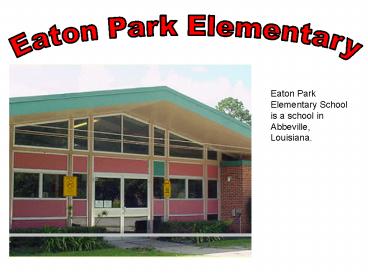 Eaton Park Elementary
