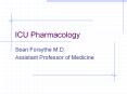 ICU%20Pharmacology PowerPoint PPT Presentation