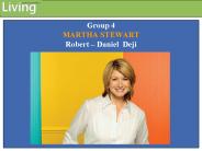 Group 4 MARTHA STEWART Robert 