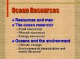 Ocean Resources PowerPoint PPT Presentation