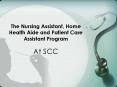 The Nursing Assistant, Home Health Aide and Patient Care Assistant Program PowerPoint PPT Presentation