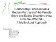 Relationship Between Mass Medias Portrayal of the Female Body and Eating Disorders: How Girls are Af PowerPoint PPT Presentation