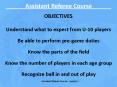 Assistant Referee Course PowerPoint PPT Presentation