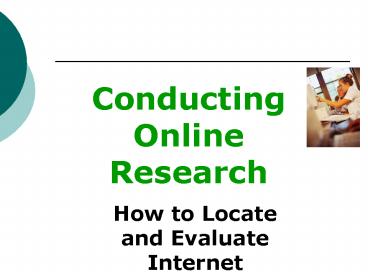 Conducting Online Research