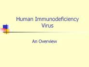 Human Immunodeficiency Virus