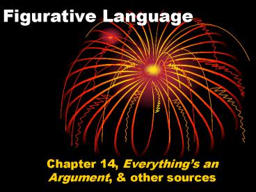 Figurative Language
