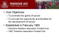 Club Objectives PowerPoint PPT Presentation