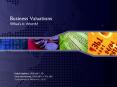 Business Valuations Whats It Worth PowerPoint PPT Presentation