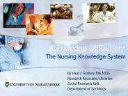 Knowledge Utilization: