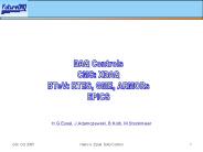 CBM DAQ BNet