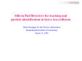Silicon Pad Detectors for tracking and particle identification in heavy ion collisions PowerPoint PPT Presentation