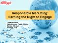 Responsible Marketing: Earning the Right to Engage PowerPoint PPT Presentation
