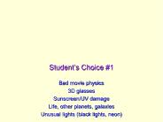 Students Choice
