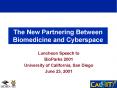 The New Partnering Between Biomedicine and Cyberspace PowerPoint PPT Presentation