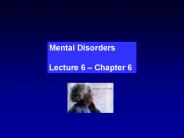 Mental Disorders